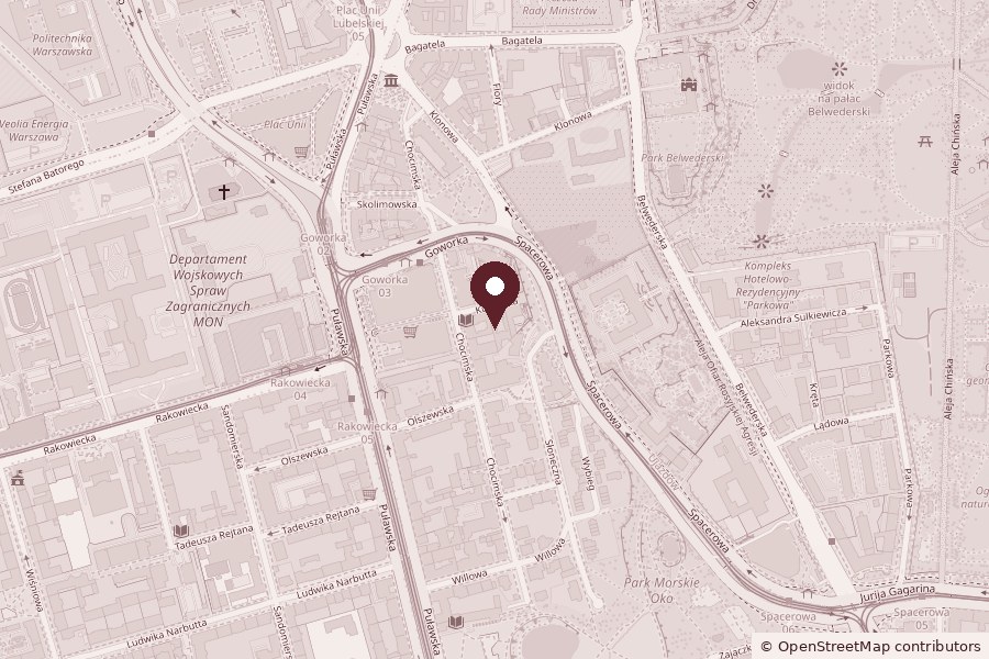 Mapa: Body Soul, Kujawska 3/15, Warszawa